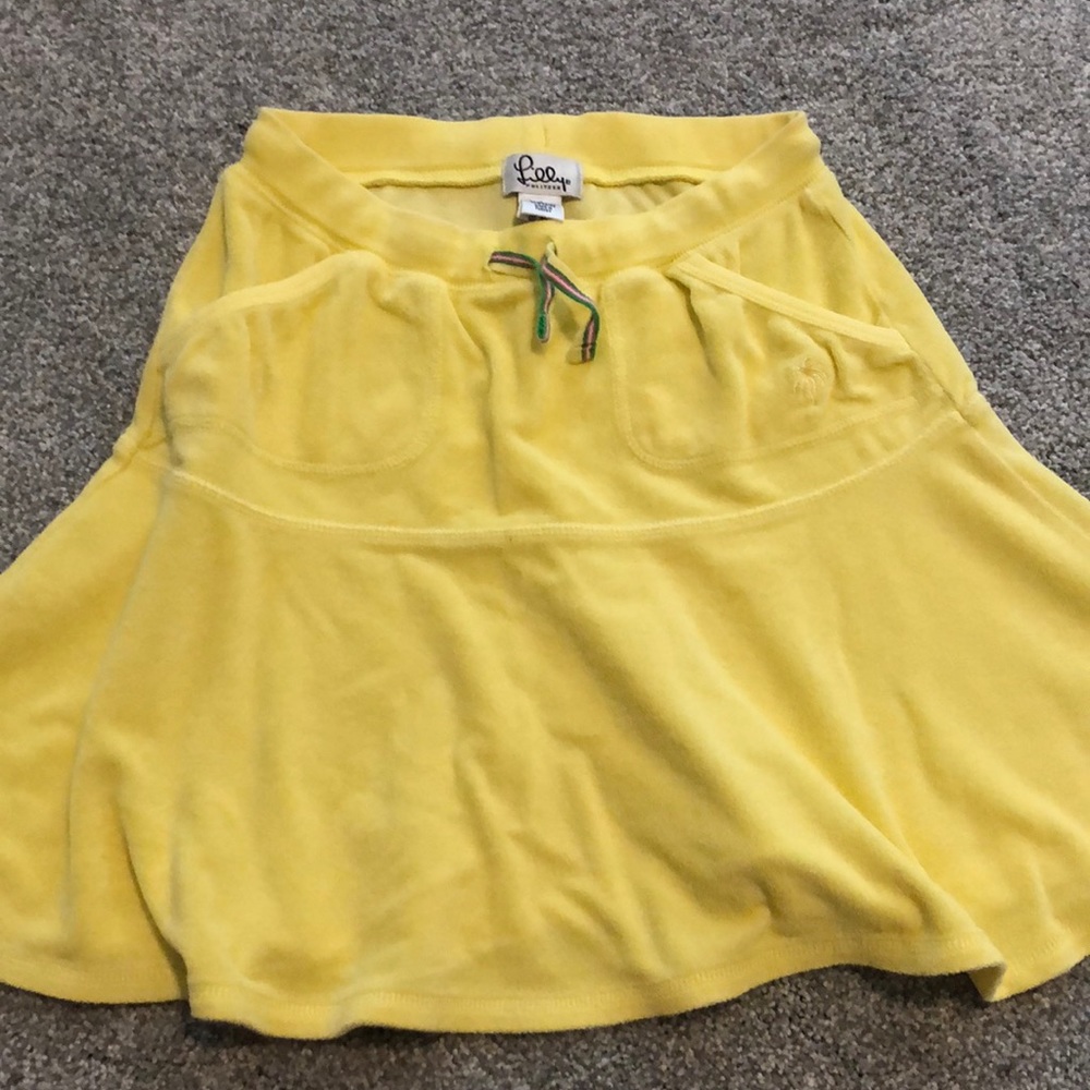 Lily Pulitzer terry cloth skirt
